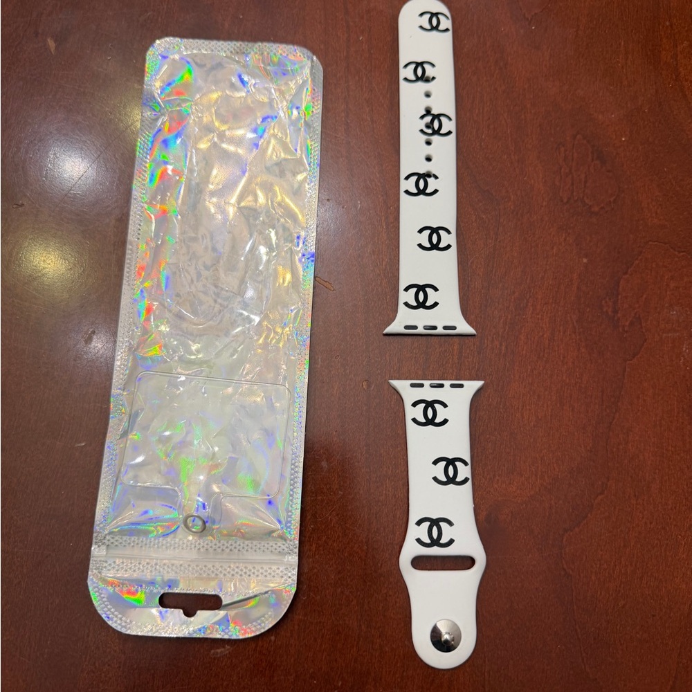 White Designer-Inspired Watch Band